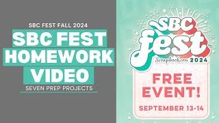 Jamie Pate SBC Fest September 2024 Homework Video #sbcfest