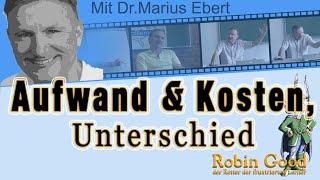 Aufwand und Kosten, Unterschied