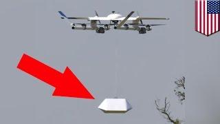Google 드론: Chipotle과 Google, 부리토 배달 드론 테스트 - TomoNews