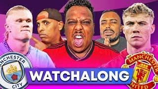 Manchester City vs Manchester United Match Day LIVE Watch Along @PLANETFAZ  @unitedrealtherapy9631