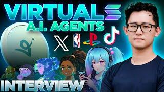 Virtuals Game-Changer Plans on Solana!Co-Founder Jensen Teng INTERVIEW