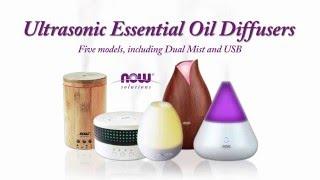 Ultrasonic Essential Oil Diffusers | NOW Solutions