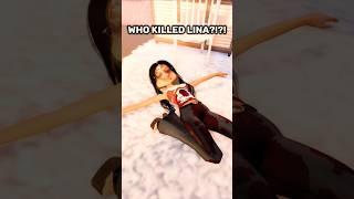 WHO KILLED LINA?!?! #roblox #dresstoimpress #shortsviral #funny #dti #funny #fypviral