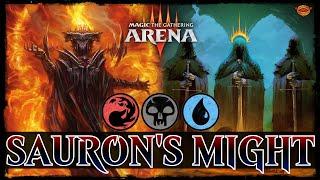 ON HIS DARK THRONE | MTG Arena - Grixis Sauron Dark Lord Nazgul Orc Army LotR Alchemy Deck