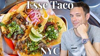 Eating at Esse Taco. Best Tacos in NYC?