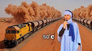 20 Hours in World’s Worst Train in Sahara Desert 