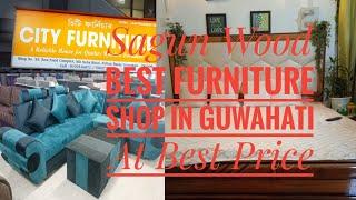 Sagun Wood Best Furniture Shop In Guwahati At Best Price//Wholesale Wooden Furniture Shop#furniture