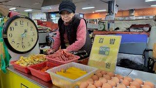 korean famous Gimbap Top4 - korean street food