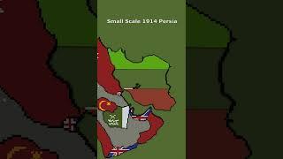 Small Scale 1914 Persia #persian #history #maps #flags #minecraft