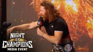 Sami Zayn gives the Jeddah crowd what they want: WWE Night of Champions Media Event