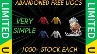 4 FREE ABANDONED NHL UGCS  (FREE UGC LIMITEDS)