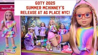American Girl News: GOTY Girl of the Year 2025 Summer McKinney’s Release at AG Place NYC - Review