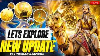 PK PABLO IS LIVE | Explore New update | PK PABLO GAMING | PUBGM