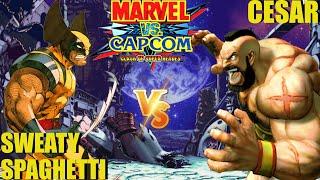 Marvel vs Capcom: SWEATY SPAGHETTI VS CESAR (FT5)