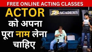 Actor self introduction | acting class | become an actor | #actor #introduction  #actingschool