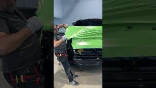 ASMR Kia Sorento Trunk Wrap | Avery Green Pearlescent Vinyl Stretch Tips