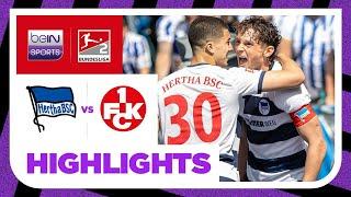 Hertha Berlin v Kaiserslautern | 2. Bundesliga 23/24 Match Highlights