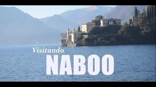 Visitamos el increíble set de rodaje de Naboo (boda Anakin y Padme) - Lago Como - STAR WARS II