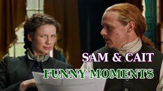 'Outlander' Sam Heughan & Caitriona Balfe Fun Times Together l Hilarious 