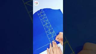 Asmr Sleeve design tutorial Baju design for kurti sleeves design #shortsLatest sleeves design Cuff