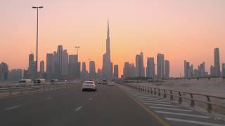 Dubai 4K HDR - Sunset Drive