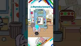 The disgruntled CRUMPET    Toca Life World  toca boca