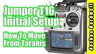 Jumper T16 Setup and Transfer Models From FrSky Taranis X9D