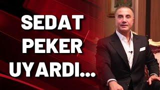 Sedat Peker'den İnan Kıraç'a uyarı | İsmail Saymaz anlattı