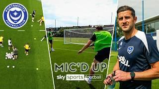 Behind the scenes at Portsmouth training! | John Mousinho Mic'd Up 