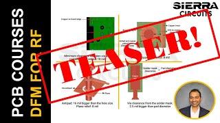 Perfecting RF PCB Prototypes | Webinar Teaser | Sierra Circuits