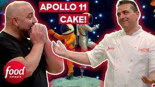 Buddy And Duff Create 'Lunar Landing' Cakes For Its 50th Anniversary! | Buddy Vs Duff