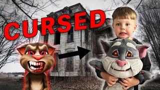 THE REAL CREEPY TALKING TOM TURNED UP TO MY HOUSE!! (YOU WONT BELIEVE THIS!!) | REAL TALKING TOM?!