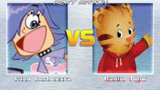 M.U.G.E.N BATTLES | Yumi Yoshimura vs Daniel Tiger | Puffy Ami Yumi vs Daniel Tiger's Neighborhood