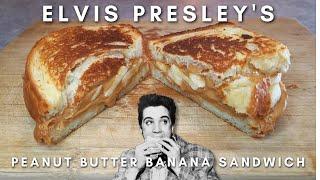 The Elvis Sandwich | Fried Peanut Butter and Banana Sandwich           #Elvis #elvispresley