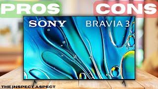 Is Sony Bravia a Good TV or Not? | Full Review of 75 Inch 4K Bravia 3 Google TV