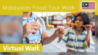 $1 Street Food at Malaysia’s Night Market!  Malaysian Food Tour Walk