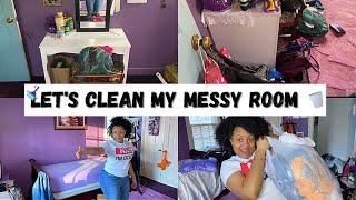 Clean my room WITH ME |speed cleaning |Ellenmarie