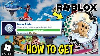 [EVENT] How To Get TEAM PRIDE Quest & Badge in THE GAMES Hub - Roblox