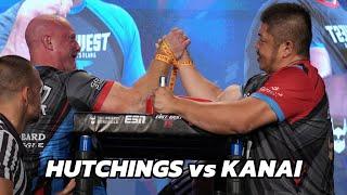 Todd Hutchings vs Yoshinobu Kanai - East vs West15 Right Arm 105kg Category