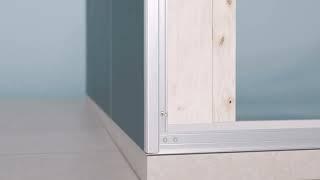07. Installation of a Fibo external corner profile