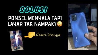 Kasus viralhp hidup tapi layar mati | vivo y20 menyala tapi tak nampak #lcdhp #servicehp