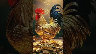 Gold Cock #cuteanimal #laughingpets #cute #funny #entertainingpets #entertainment #hen