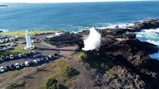 4K Drone Footage: Kiama Harbour