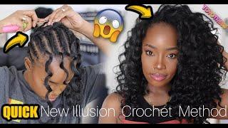 Trying Out This New ILLUSION HAIRLINE Crochet Braid Method and GIRL! (With Removal) | MARY K. BELLA