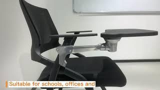 Easy To Install High End Conference Room Guest Training Chair Office Meeting Chair