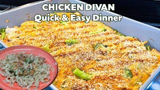 Quick & Easy CHICKEN DIVAN Dinner Idea