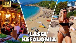 LASSI Kefalonia's Breathtaking Beaches | ‍ Greece  Walking Tour ️