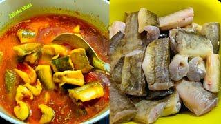 लजीज बाम मछली का सालन ऐसे बनाए जा़यका ऐसा जो मुंह से न जाए।Delicious Baam fish curry