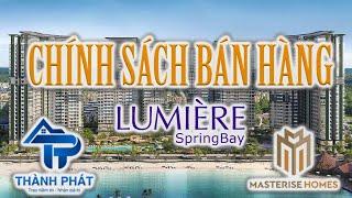Chung Cư Lumiere SpringBay Vinhomes Ocean Park 2 | CĐT Masterise Homes có những ưu đãi gì đợt đầu?