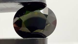 Темно-зеленый турмалин из Нигерии 2,37ct Karen Sergems